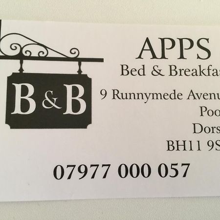 Apps B&B Poole Dış mekan fotoğraf