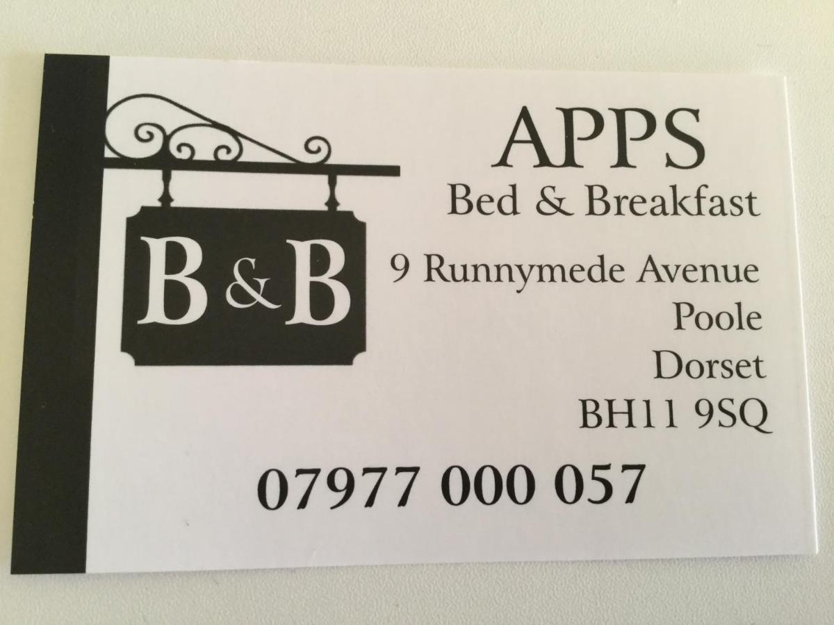 Apps B&B Poole Dış mekan fotoğraf